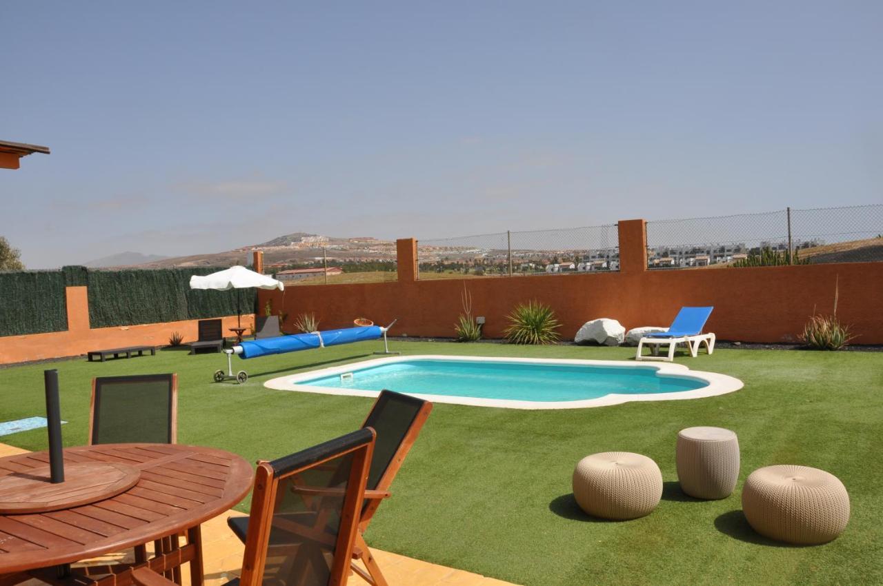 Eco Villa White Suite With Climatized Pool Caleta De Fuste Luaran gambar