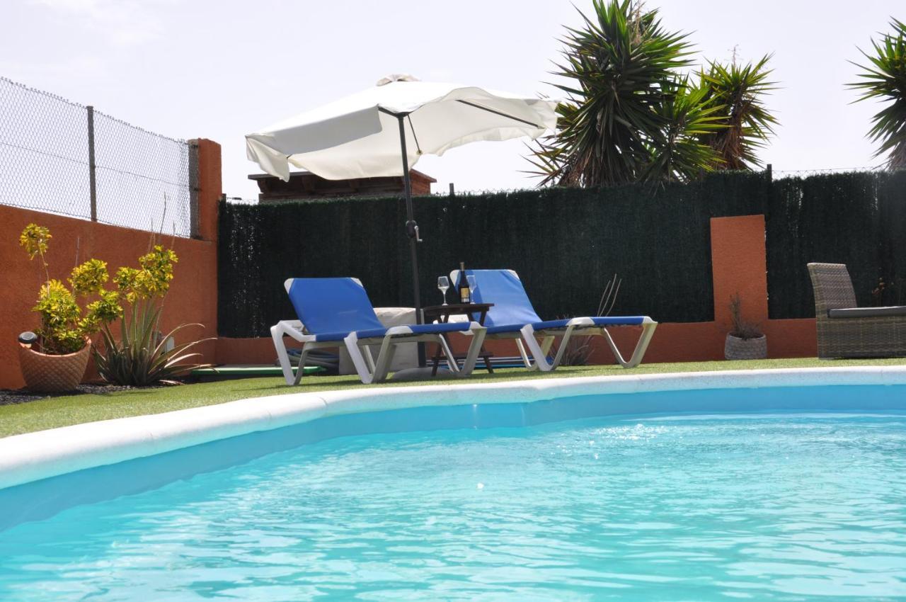 Eco Villa White Suite With Climatized Pool Caleta De Fuste Luaran gambar