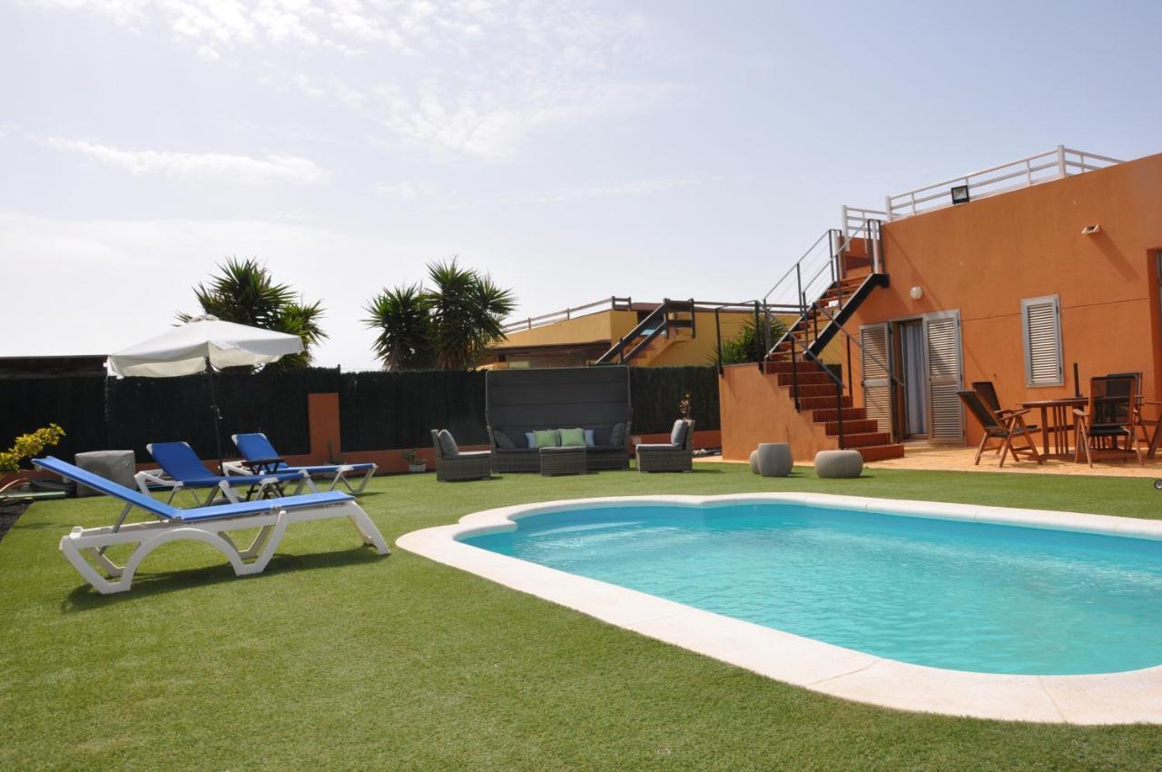 Eco Villa White Suite With Climatized Pool Caleta De Fuste Luaran gambar