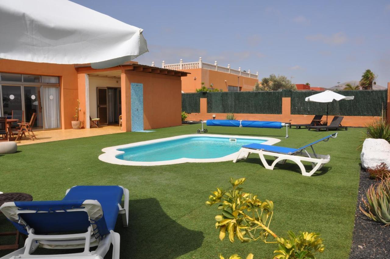Eco Villa White Suite With Climatized Pool Caleta De Fuste Luaran gambar