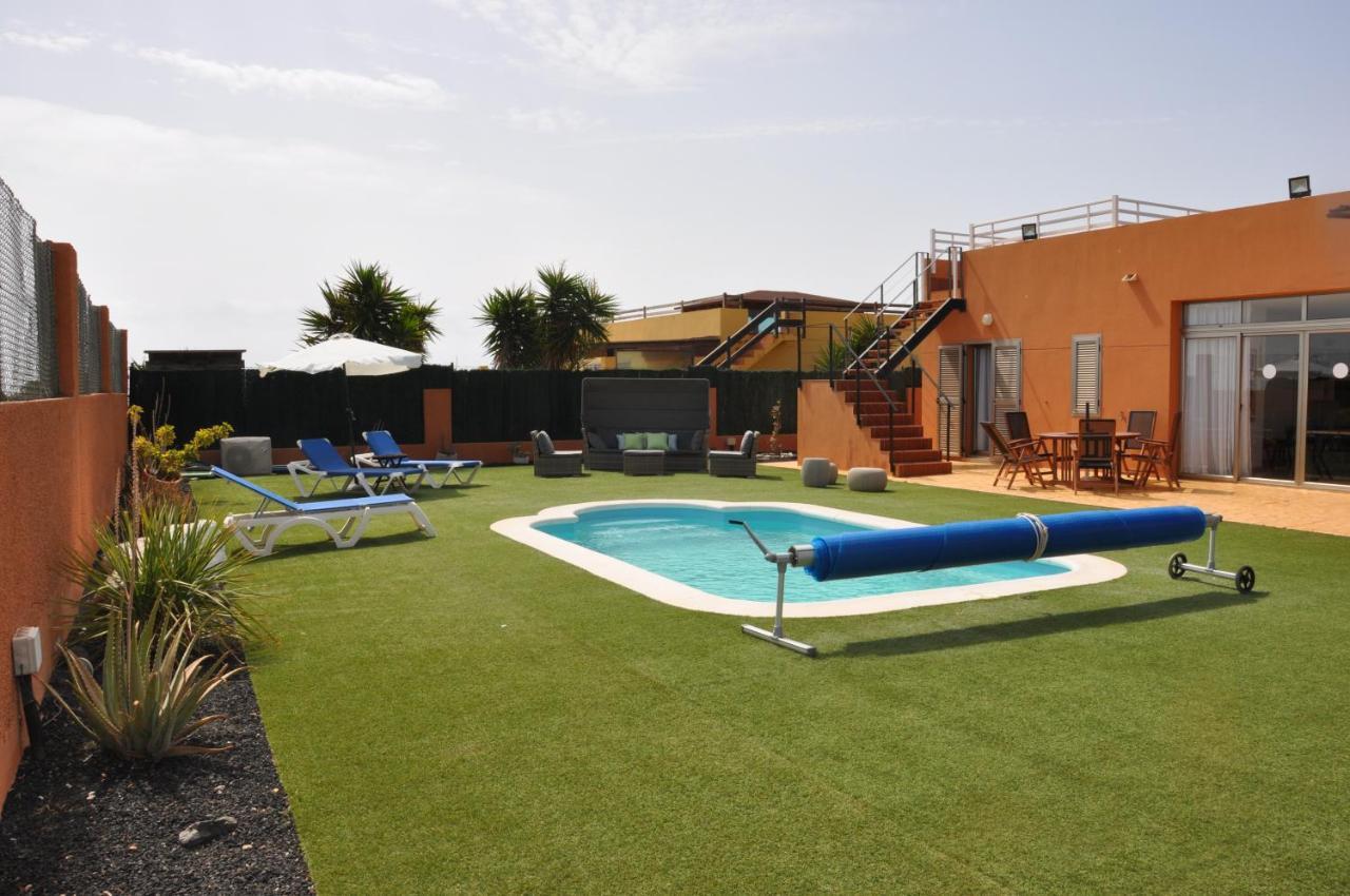 Eco Villa White Suite With Climatized Pool Caleta De Fuste Luaran gambar