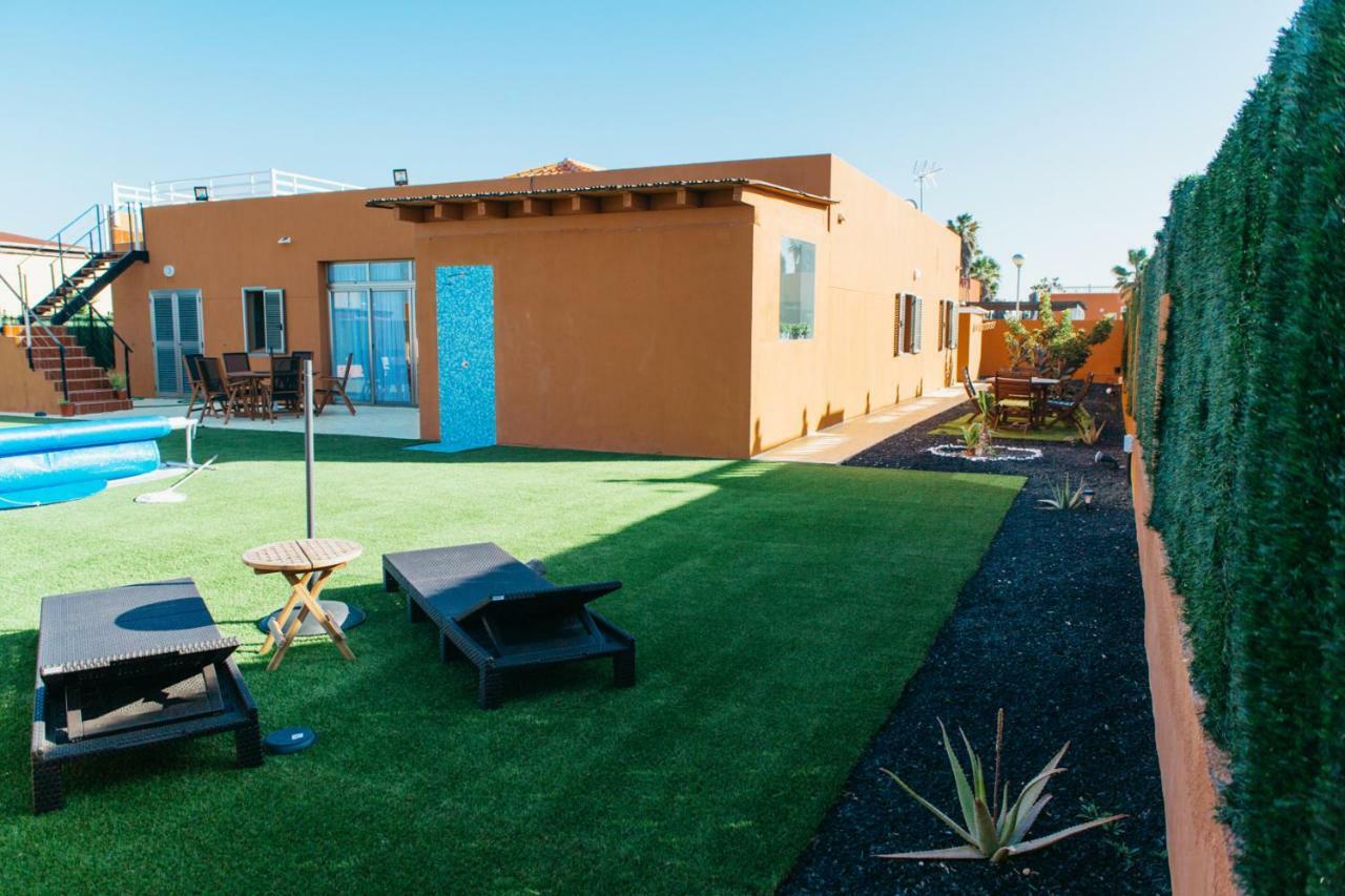 Eco Villa White Suite With Climatized Pool Caleta De Fuste Luaran gambar