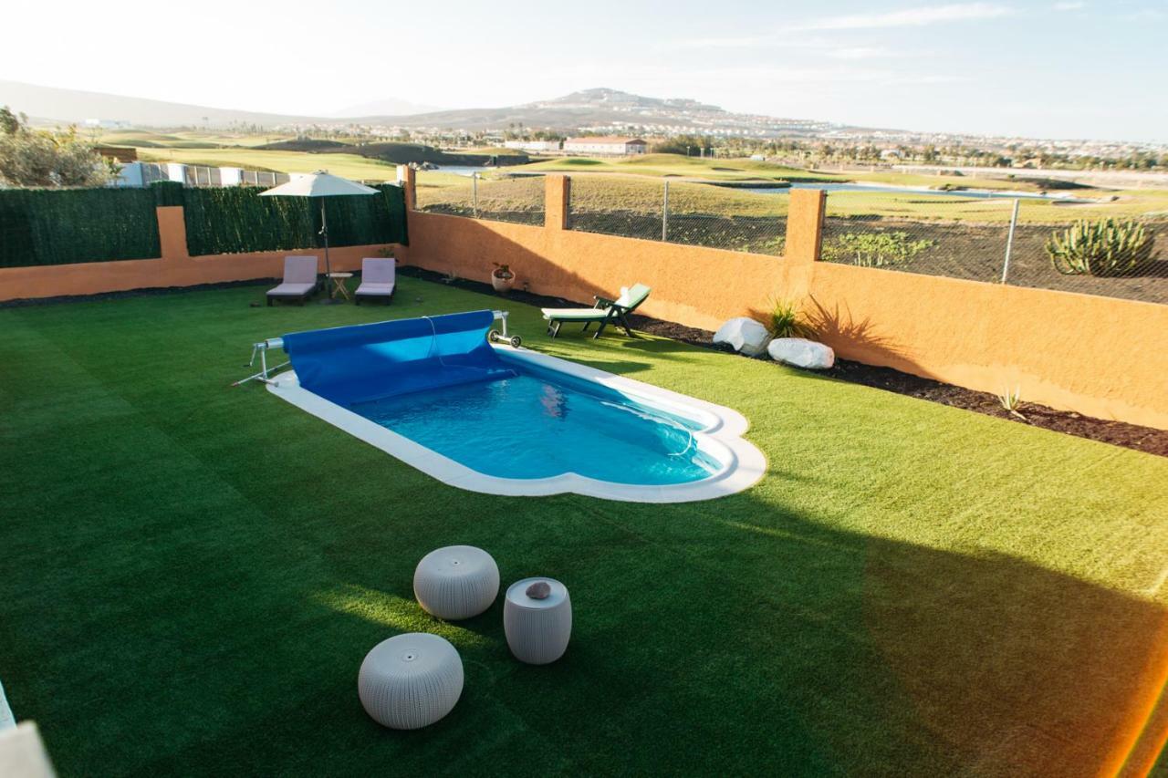 Eco Villa White Suite With Climatized Pool Caleta De Fuste Luaran gambar