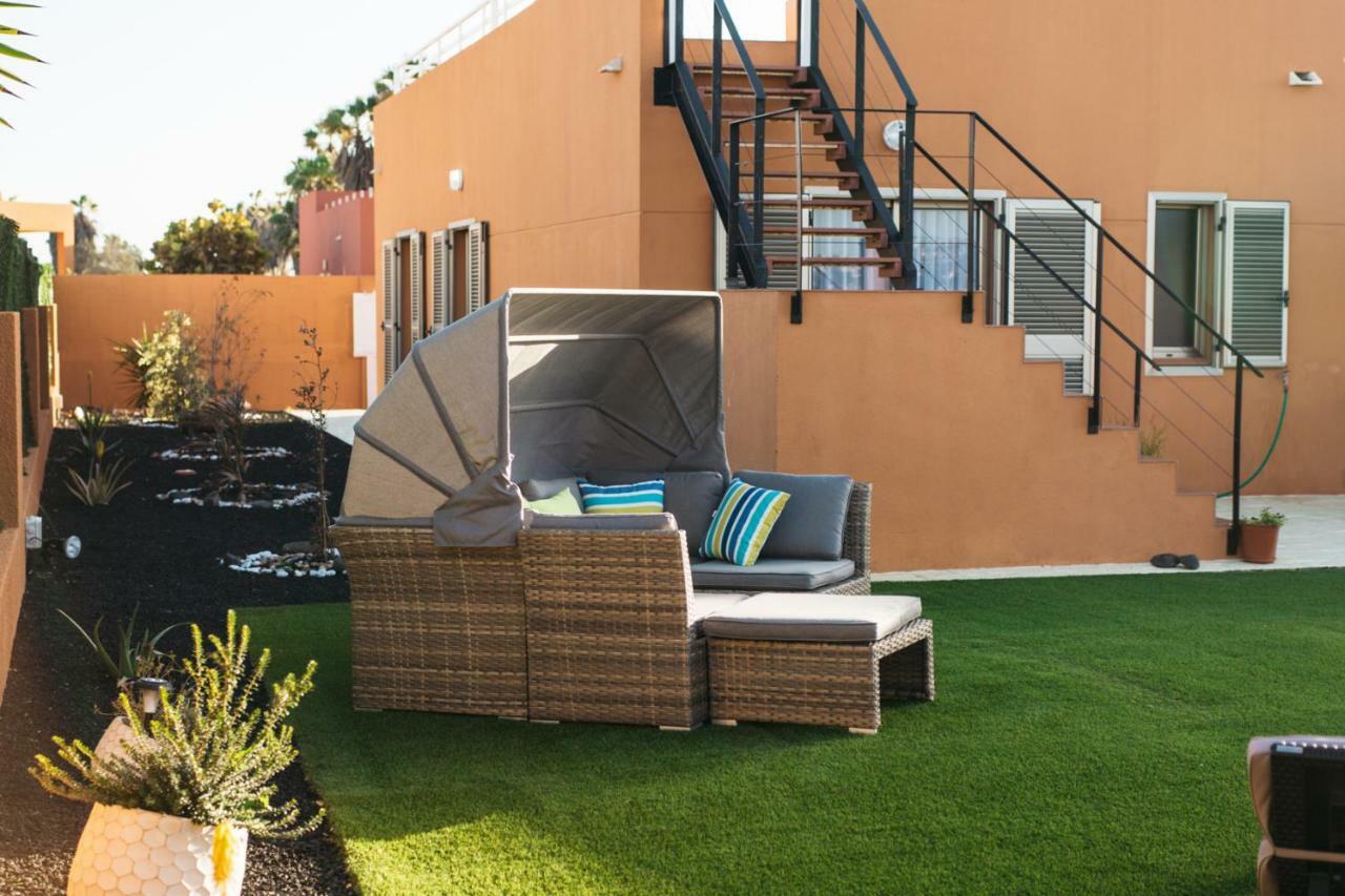 Eco Villa White Suite With Climatized Pool Caleta De Fuste Luaran gambar