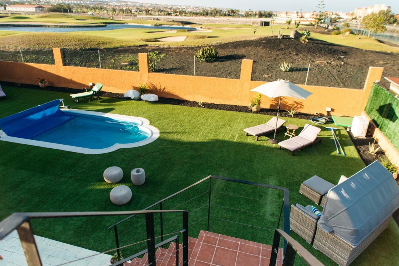 Eco Villa White Suite With Climatized Pool Caleta De Fuste Luaran gambar