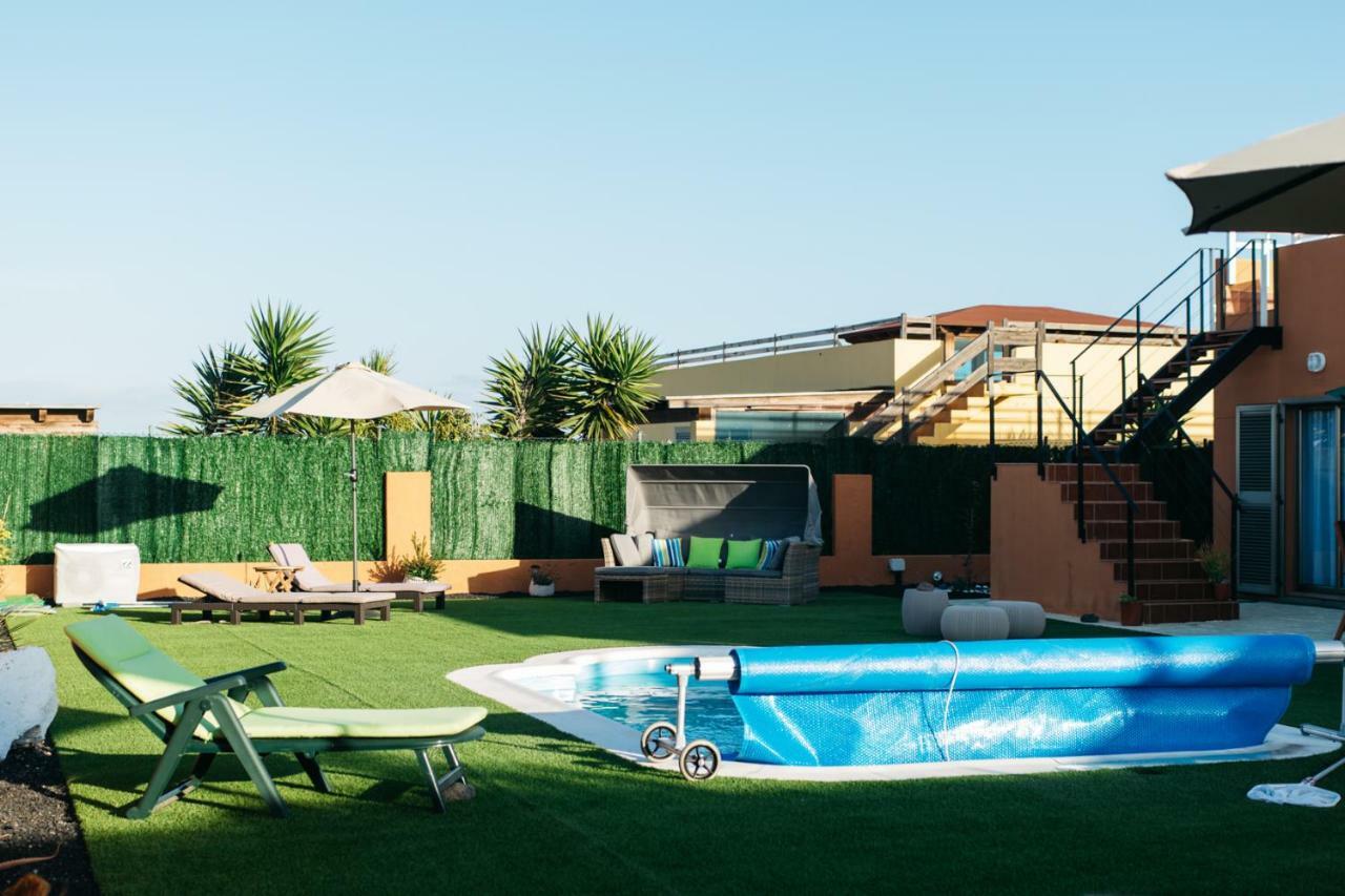 Eco Villa White Suite With Climatized Pool Caleta De Fuste Luaran gambar